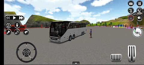 how to driving game bus | driving game bus 🚌 game play | video game Android game play ⏯️ 2024 new