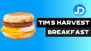 NEW Tim Hortons Harvest Breakfast Sandwich review