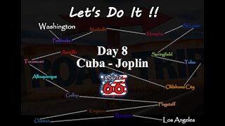 AMERICAN ROAD TRIP, ROUTE 66, Day 8 Cuba to Joplin.
