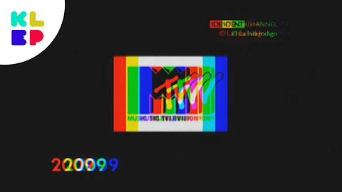 MTV Ident Evolution in Rainbow Pattern