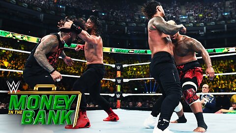The Usos vs. Roman Reigns & Solo Sikoa - The Bloodline Civil War- Money in the Bank 2023 highlights