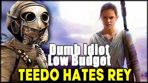 TEEDO HATES REY | funny voiceover | Star Wars (Force Awakens)