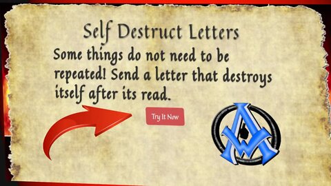Self Destruct Letter Script | Fun East Mobile Friendly