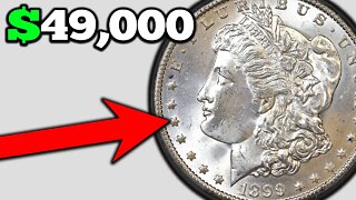 1899 Silver Morgan Dollar Coins Worth A LOT of Money!