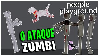 Cachorro ASSASSINO e ZUMBIS! People Playground