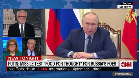 #CNN #NewsPutin issues warning to West as Russia test launches ICBM