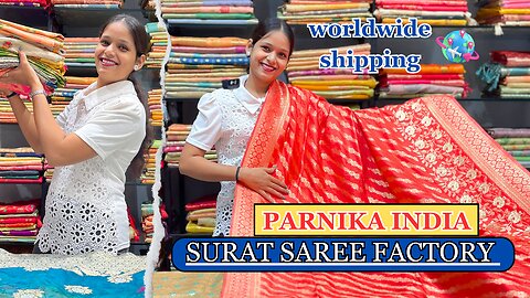 THIS IS THE BEST BUSINESS FOR YOU | BIGGEST SAREE FACTORY | PARNIKA INDIA |