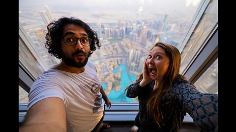 Dubai Burj Khalifa and Downtown City Center Walk 4KUAE