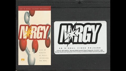 N*RGY 📼 An N-Soul Video Release (Full 1997 VHS) - 90's Christian Electronic Rock Pop Comp. NRGY.