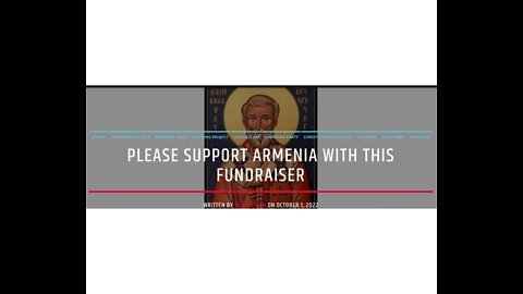 Please Support Armenia With This Fundraiser