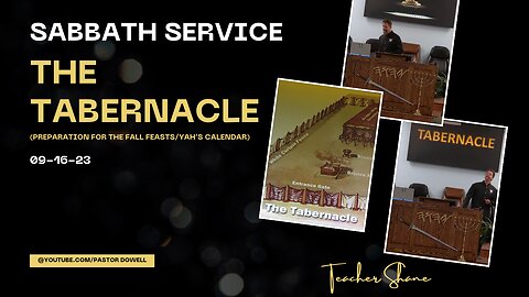 Sabbath Service with Teacher Shane 2023-09-16 | The Tabernacle |