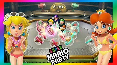 Boulder Ball- Mario Party Superstars Gameplay 