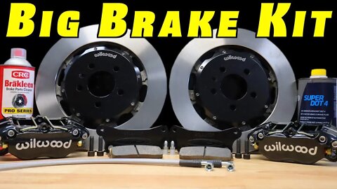Brake Upgrade ~ How To Install a Big Brake Kit