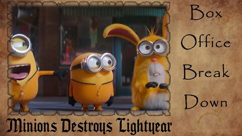 Minions DESTROYS Lightyear | Box Office Breakdown