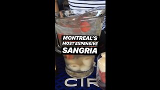 Terrasse Nelligan Has Montreal’s Most Expensive Pitcher Of Sangria