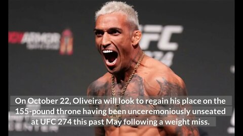 Charles Oliveira - The Real Reason He Accepted Makhachev Fight