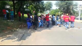 SOUTH AFRICA - Pretoria - Unisa Staff Protest - Video (Ypu)