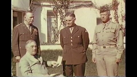 FDR's historic trip to North Africa during World War II