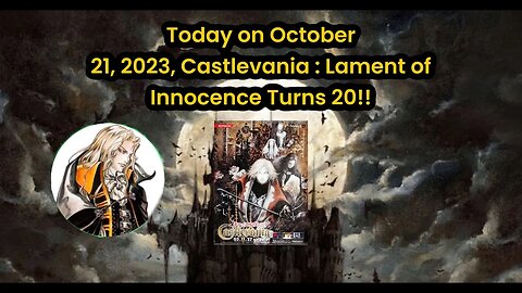Castlevania : Lament of Innocence 20th Anniversary Livestream!