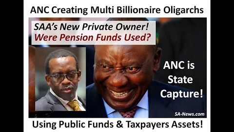 ANC has Systematically Been Transferring SA’s Sovereign Assets & Wealth into its Own Private Pockets