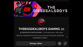 THEBIGGDEALSBOYS GAMING 🎮 ADVERTISEMENT