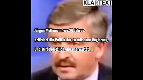 #JürgenMöllemann (#FDP) als er noch nicht gestorben wurde