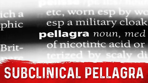 Subclinical Pellagra (Vitamin B3 Deficiency) – Dr.Berg