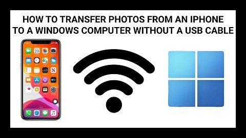 How To Transfer Photos From An iPhone To A Windows Computer Without A USB Cable