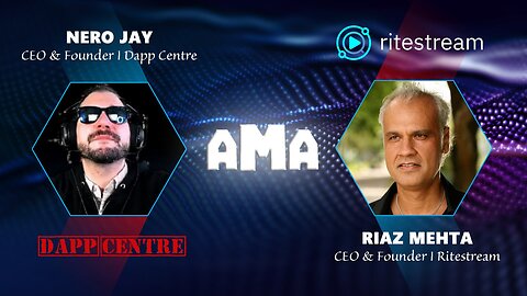 RITE STREAM AMA WITH RIAZ MEHTA 🔥 $RITE 🚀