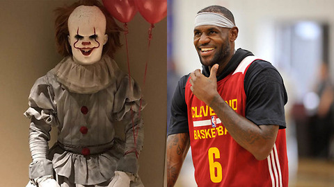 LeBron James Decided To Clown Around For Halloween