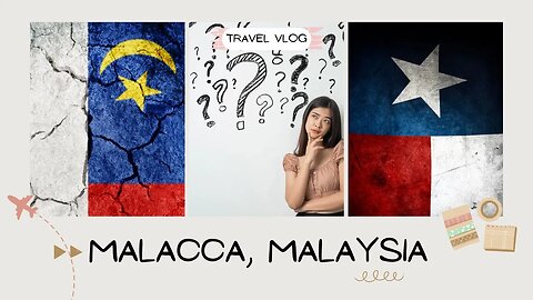 Malacca Malaysia took Texas's flag? Travel vlog in SE Asia #Vlog #nightlife