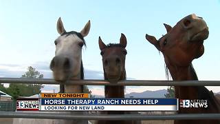 Hundreds without therapy while Las Vegas horse therapy ranch searches for new land