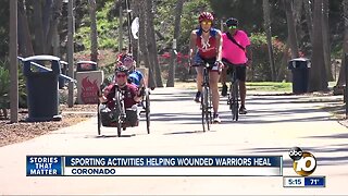 Sports helping Wounded Warriors heal in San Diego