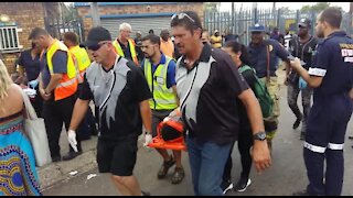 SOUTH AFRICA - Pretoria - Train collision (Videos) (8yx)