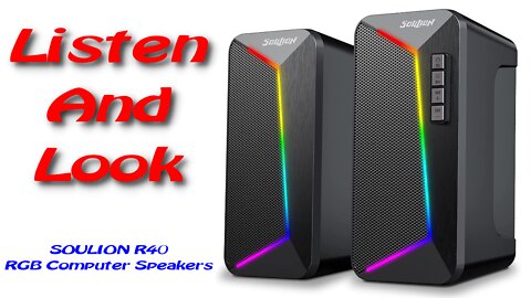 SOULION R40 RGB Computer Speakers
