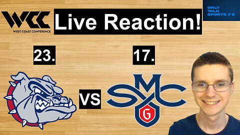 Gonzaga vs St Mary's Live Reaction and Play-by-Play!!!/2k Subscriber special!!! #cbb