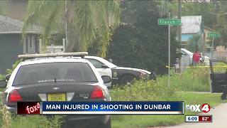 One injured in Dunbar shooting Wednesday morning