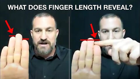 Neuroscientist If your Ring Finger is LONGER than your Index Finger, then w Andrew Huberman