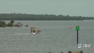 Crews in Clearwater work to remove derelict, submerged boats from waterways