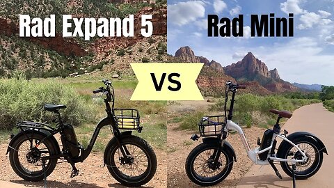 Comparing the RadExpand 5 & Rad Mini | Choosing the BEST E-Bike For You