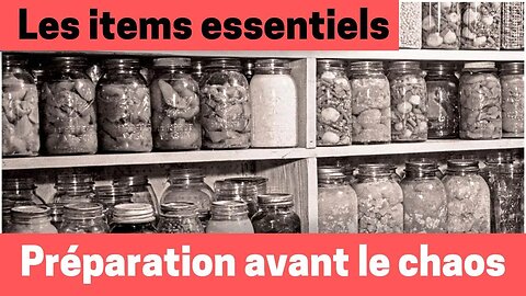 Préparation avant le chaos: les essentiels avec Isabelle