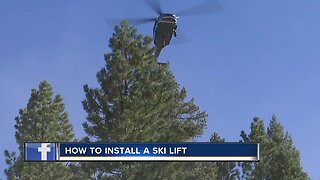 Bogus Basin installs lift towers