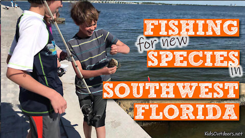 S1:E29 Kids go Freshwater & Saltwater Fishing in SW Florida | Kids Outdoors