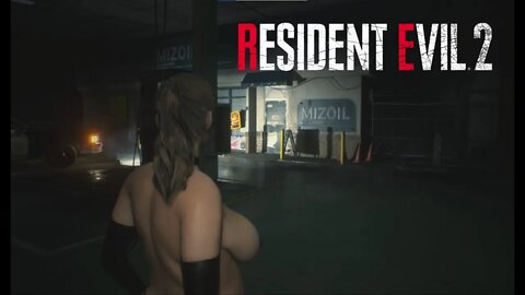 Resident Evil 2 Remake Claire Mom Extreme Jiggle Physics Gameplay PC Mod