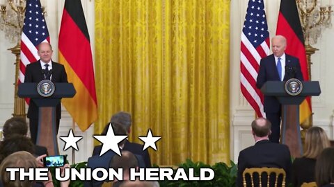 President Biden and German Chancellor Scholz Hold a Join Press Conference