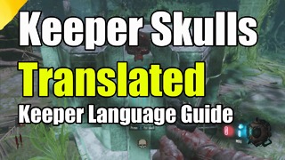 Black Ops 3 Zetsubou No Shima Keeper Language Translated on Skulls "Nan Sapwe Keeper code"