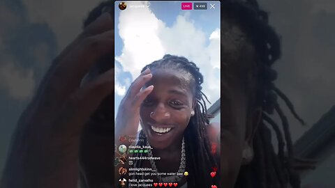 Jacques Hooping With His Homie Ends Up Getting Worked🏀 On Instagram Live(13/04/2