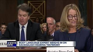 Body language expert dissects Ford, Kavanaugh testimony