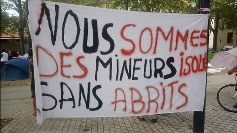 Samedi 03 septembre 2022 à Toulouse Les GJ en soutien aux migrants Africain mineurs expulsés