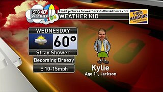 Weather Kid - Kylie - 5-7-19